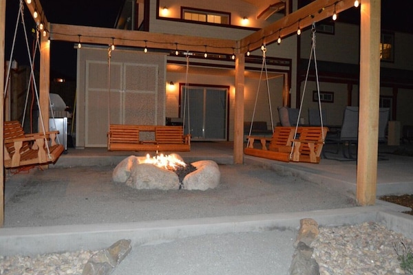 Overnatningsstedets område