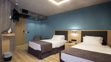 1 habitación, minibar, sistema de insonorización y wifi gratis