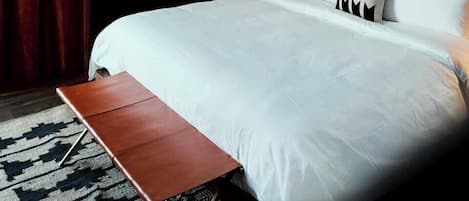 Premium kamer, 1 kingsize bed | Lakens van Egyptisch katoen, luxe beddengoed, pillowtop-bedden