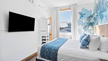 1 habitación, tabla de planchar con plancha, wifi y ropa de cama