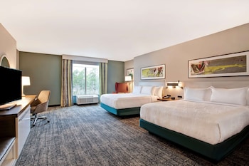 Premium bedding, desk, laptop workspace, iron/ironing board at Hilton Garden Inn Summerville