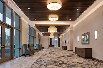 Hotel entrance and lobby at Hilton Garden Inn Summerville