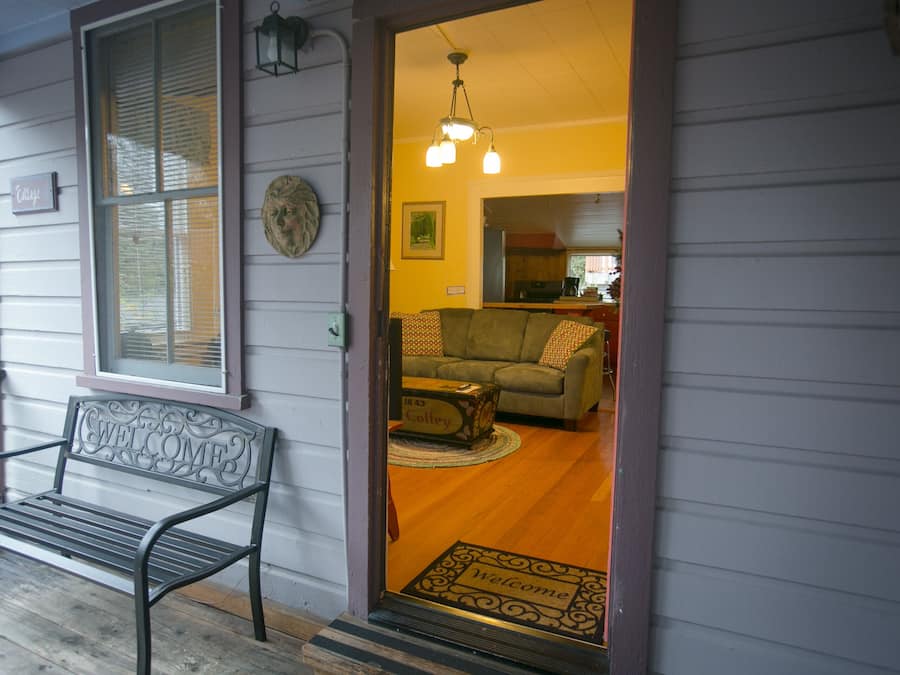 Småhus – deluxe, 2 soverom, terrasse, hageområde | Terrasse/patio