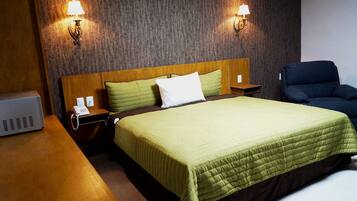 Hypo-allergenic bedding, individually decorated, individually furnished