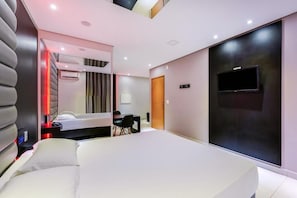 Minibar, skrivebord, gratis Wi-Fi, sengetøj