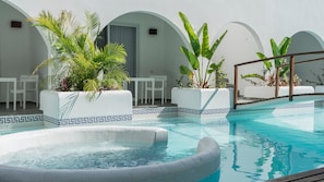 Outdoor spa tub - Mediterraneo Hotel Tulum (Tulum)