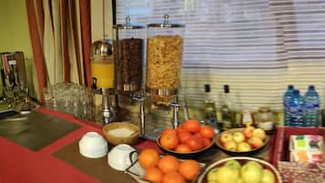 Daily buffet breakfast (EUR 7.50 per person)