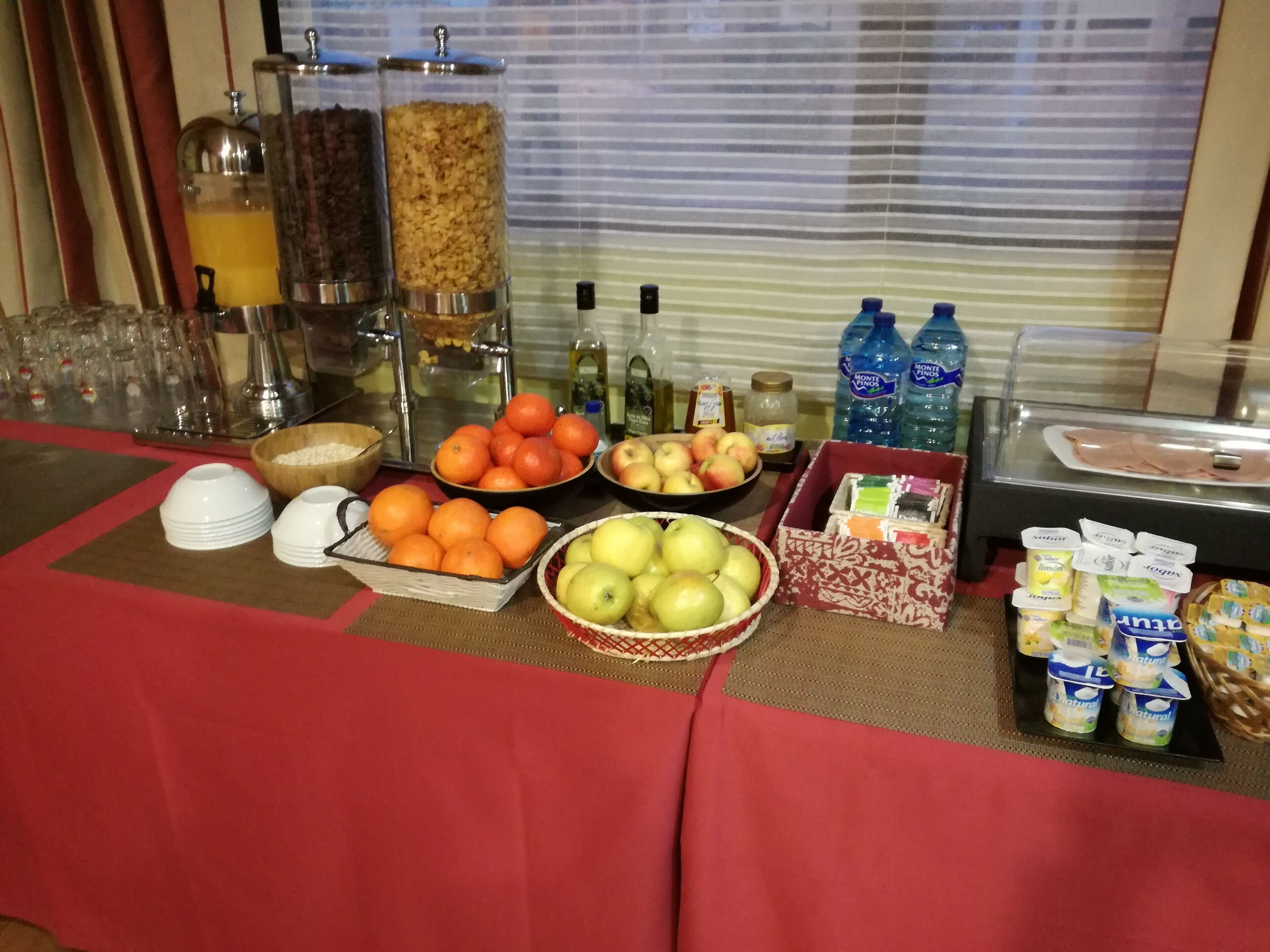 Daily buffet breakfast (EUR 7.50 per person)