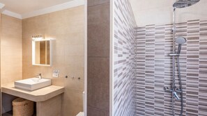 Shower, hair dryer
