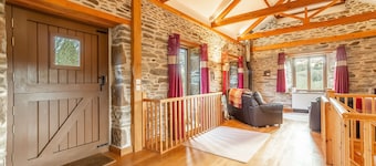 One of two delightful cottages within the beautiful grounds of Cusgarne House.