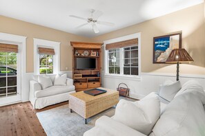 Televisión, reproductor de DVD y videoteca 