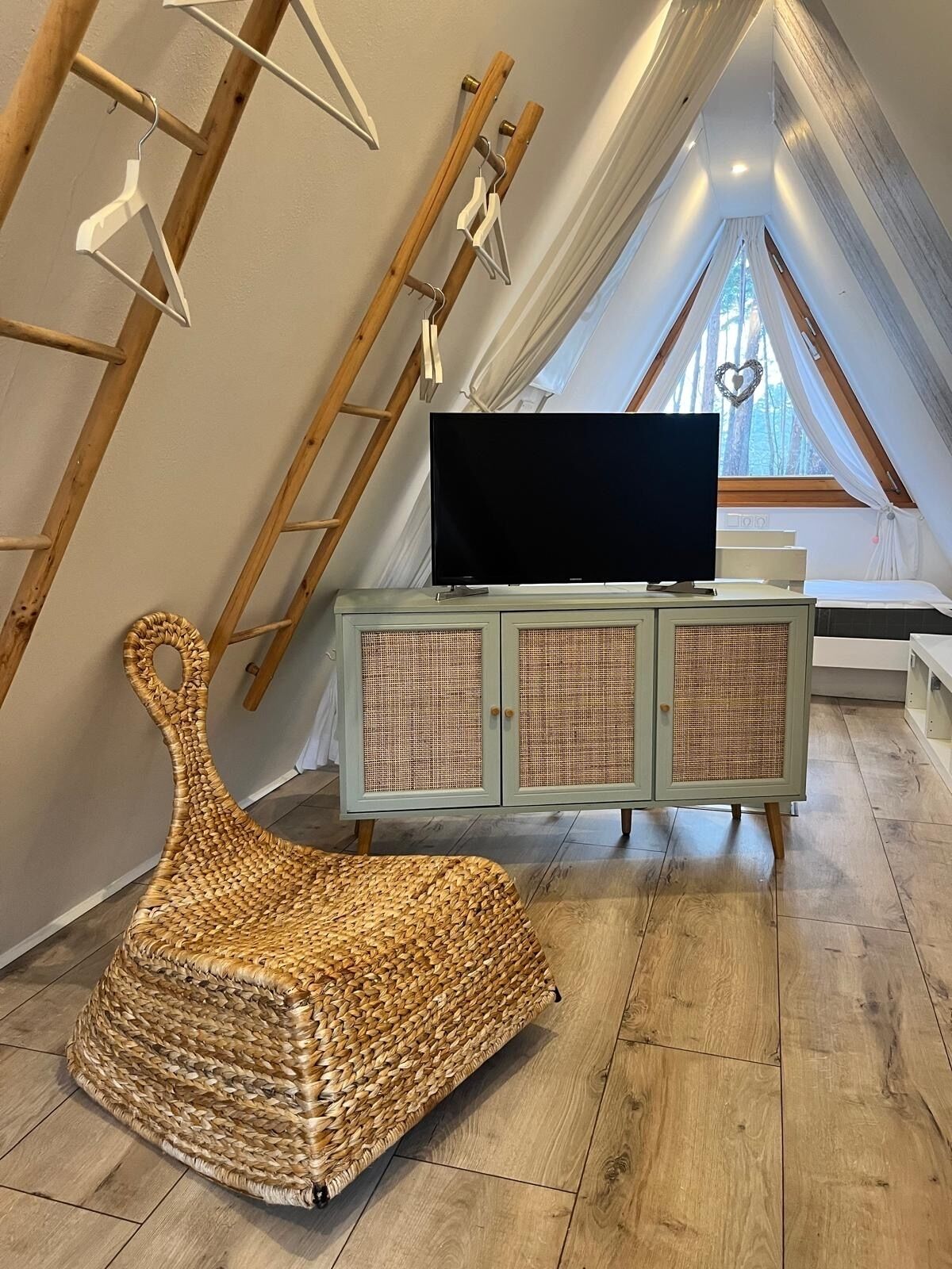 1 Schlafzimmer, Reisekinderbett, kostenloses WLAN, Bettwäsche