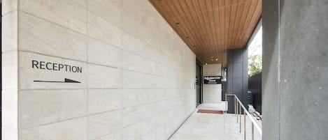 Entrada de la propiedad