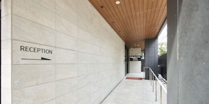 Ingresso della struttura