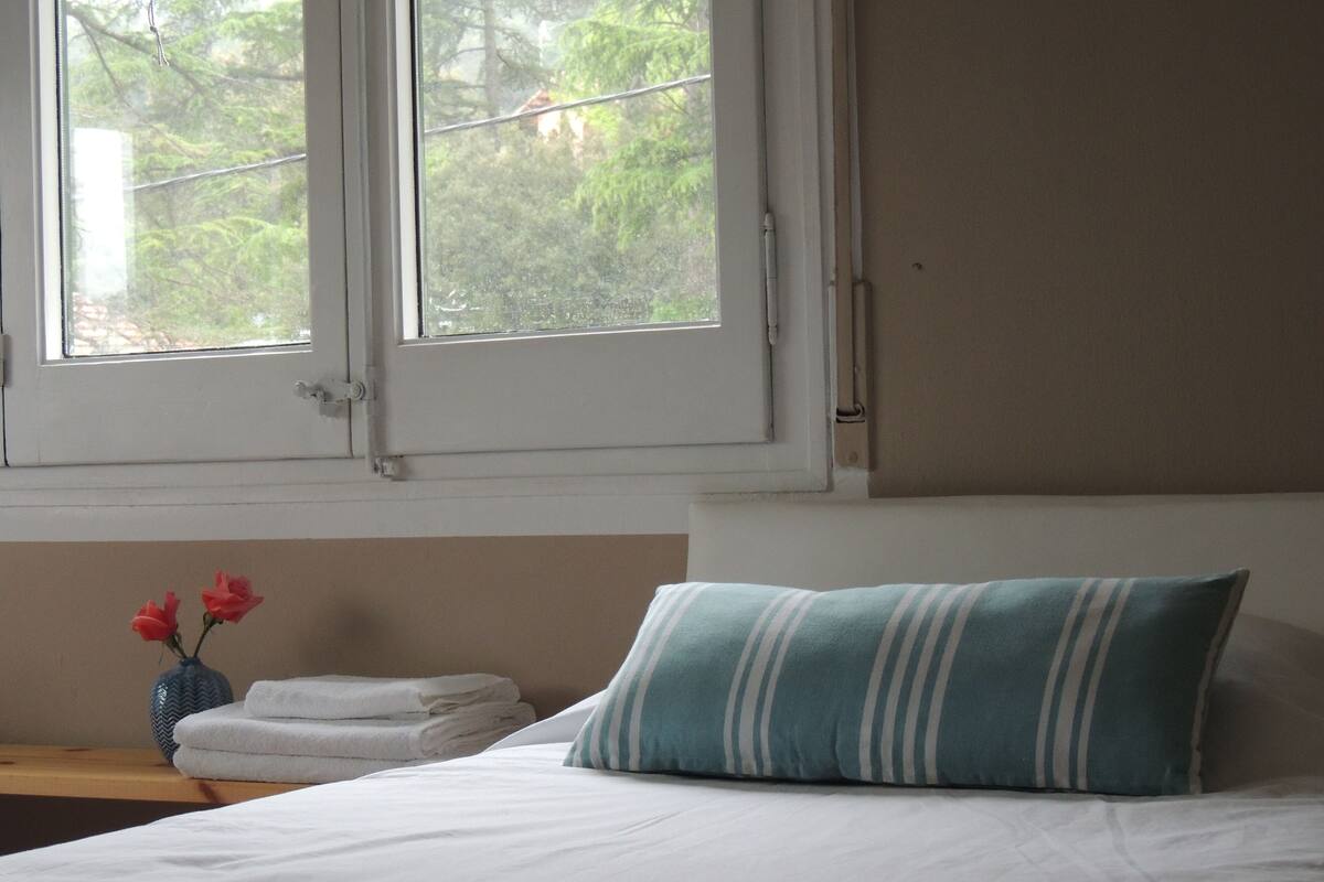 Down duvets, blackout curtains, rollaway beds, free WiFi