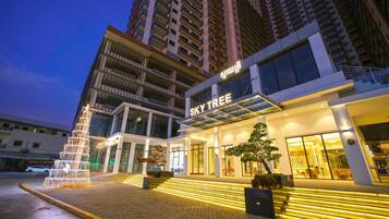 Façade de l’hébergement