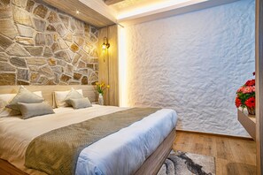 Executive kamer | Een minibar, een bureau, een laptopwerkplek, gratis wifi