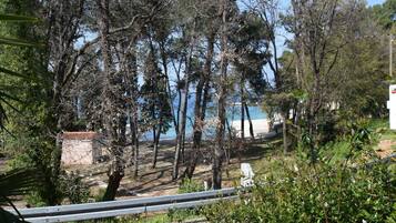 Blick von der Unterkunft