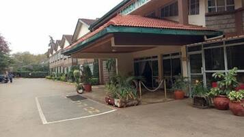 Entrada de la propiedad