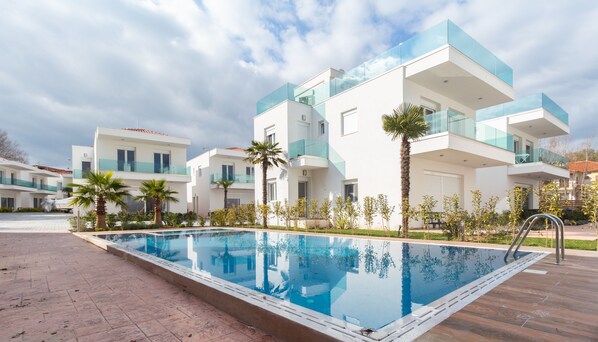 Fassade der Unterkunft