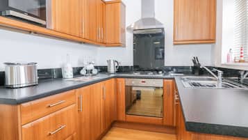 Casa de campo | Cocina privada | Frigorífico, microondas, placa de cocina y lavavajillas