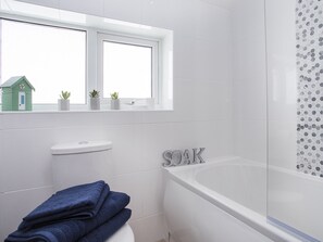 Cottage | Bathroom | Shower, toilet paper - Swn y Mor (Criccieth)