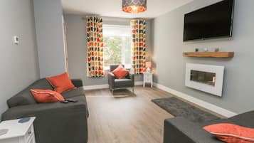 Casa de campo | Área de estar | TV, DVD player