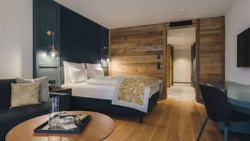 Ropa de cama hipoalergénica y minibar
