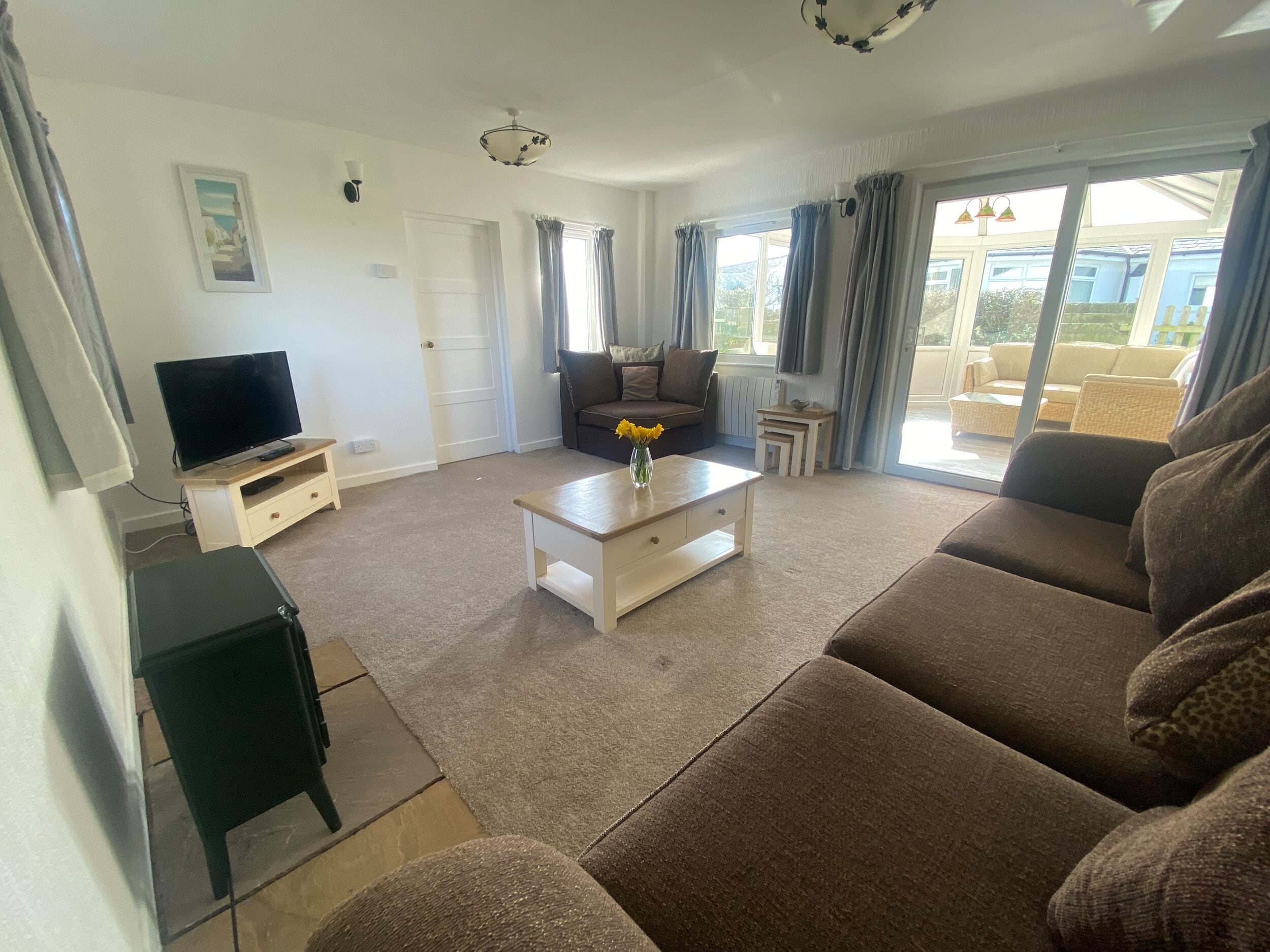 Stuga | Vardagsrum | Tv