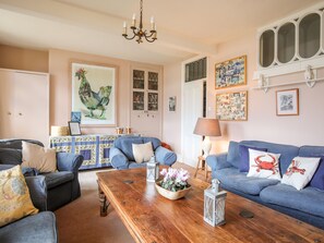 Cottage | Living room | TV, DVD player - Tan Y Coed (Menai Bridge)