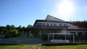 Fassade der Unterkunft