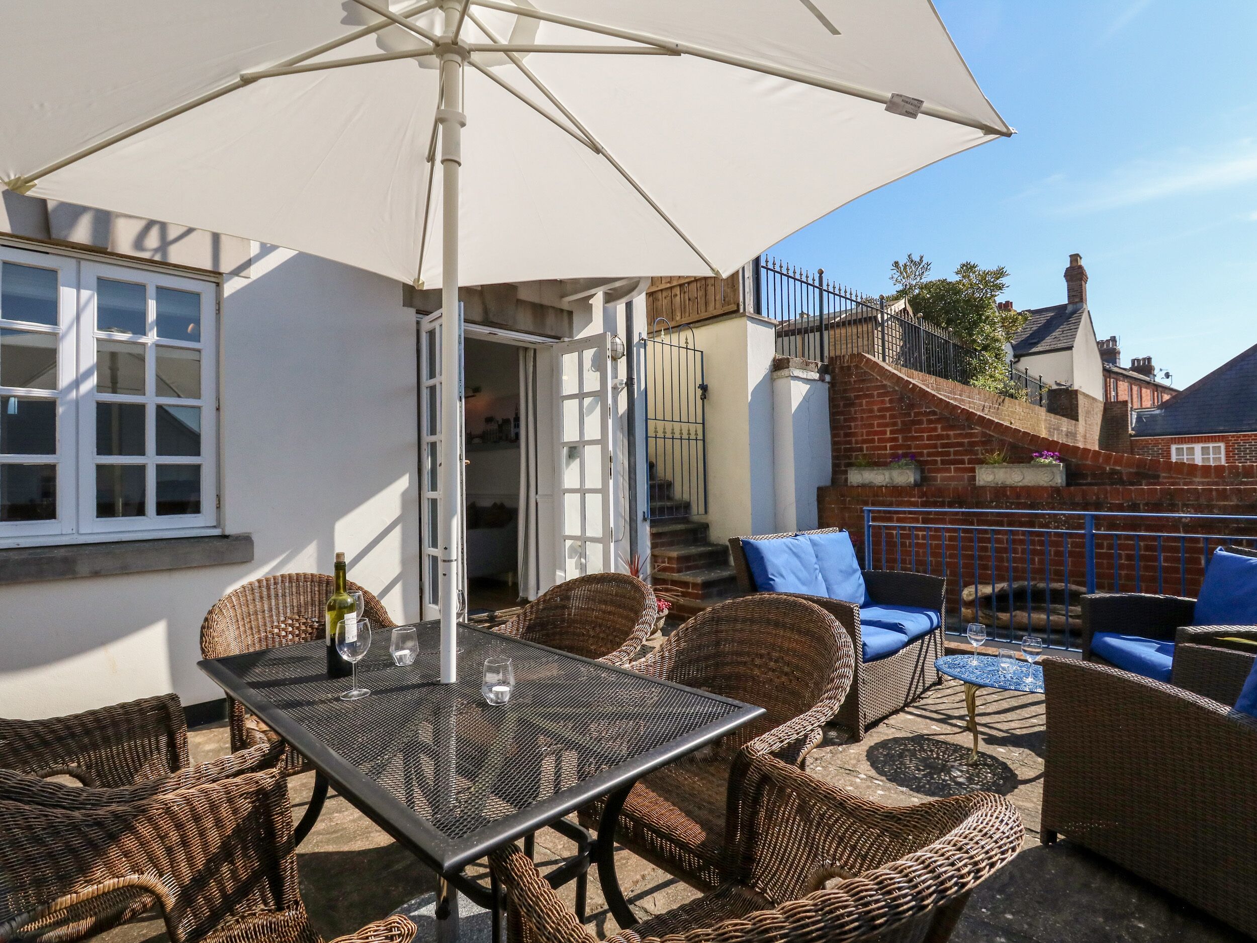 Ferienhaus | Balkon