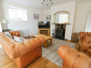 村舍 | 起居区 | 平板电视、DVD 播放器