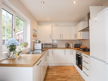 Microondas, placa de cocina, lavavajillas, tetera/pava eléctrica