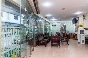 Sala de estar en el lobby