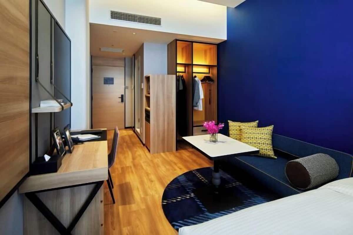 1 bedroom, down comforters, in-room safe, desk