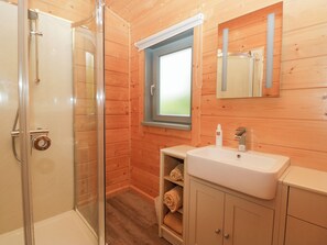 Cottage | Badkamer | Een douche