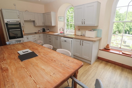 Microwave, stovetop, dishwasher, highchair