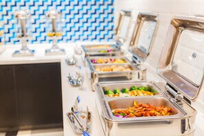 Frokostbuffé er inkludert hver dag