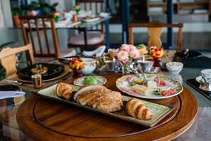 Kontinental frokost er inkludert hver dag