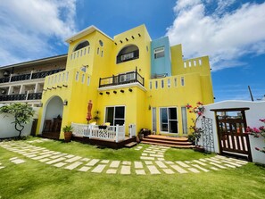 庭園海景雙人房 | 办公桌、遮光窗帘、隔音、免费 WiFi