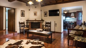 Traditional House | Living area | Flat-screen TV - Maro's Village House, Private & Serene Stone Villa (Platanias)