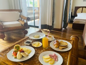 Komplett frokost hver dag (mot et tillegg)