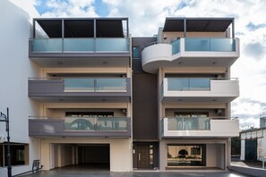 Fassade der Unterkunft