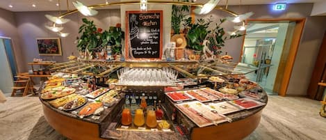 Frokostbuffé er inkludert hver dag