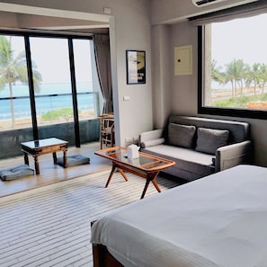 Habitación doble, 1 cama King size | Escritorio, wifi gratis y ropa de cama 