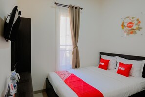 Kamar Double Standar | Wi-Fi gratis dan seprai linen