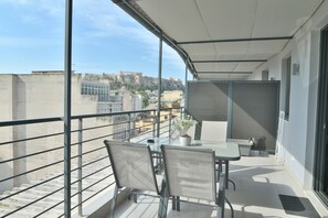 Appartement, balcon (Acropolis View) | Terrasse/Patio