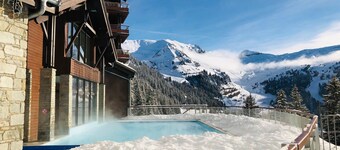Flaine - 5* ski in/ski out residence, swimming pool, jacuzzi, sauna, hamam