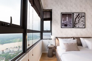 2 bedrooms, desk, iron/ironing board, free WiFi - Relax in 2 Bedroom at Masteri AN PHU with POOL&GYM
 (Ho Chi Minh)